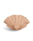 Leather Shell Bowl by Hender Scheme in large on a white background