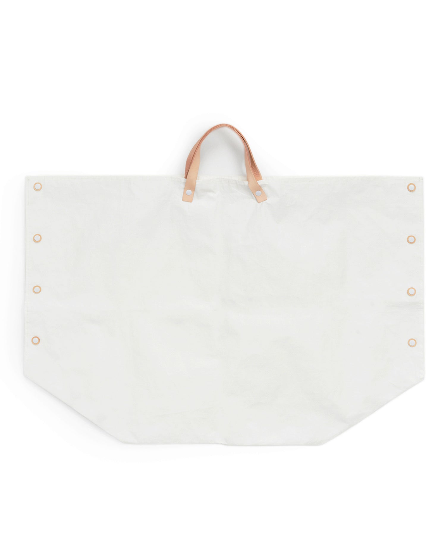 Silhouetted hender scheme picnic bag for family against white background.