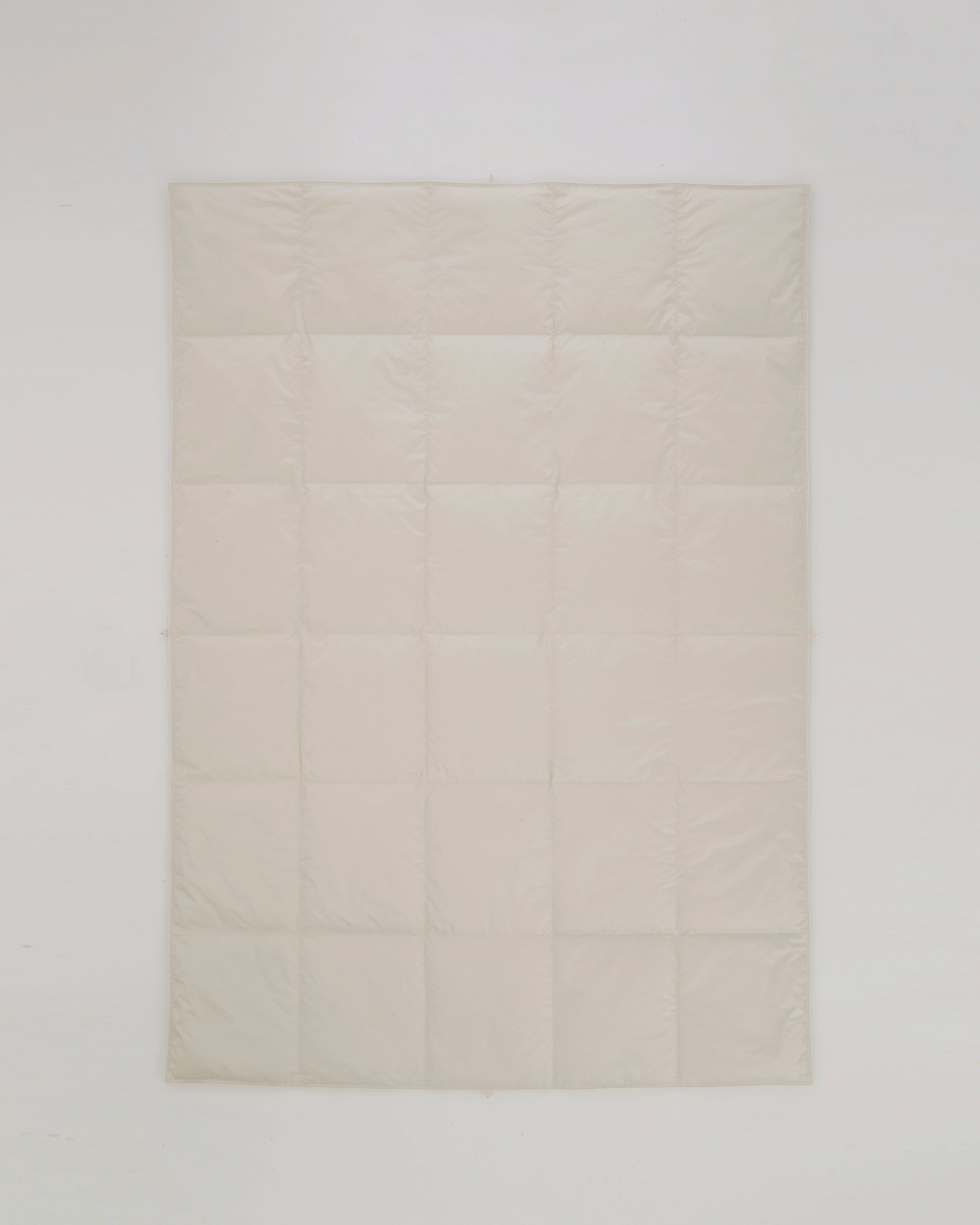 Flat view of Heavy Duvet by Iwata on a gray  background