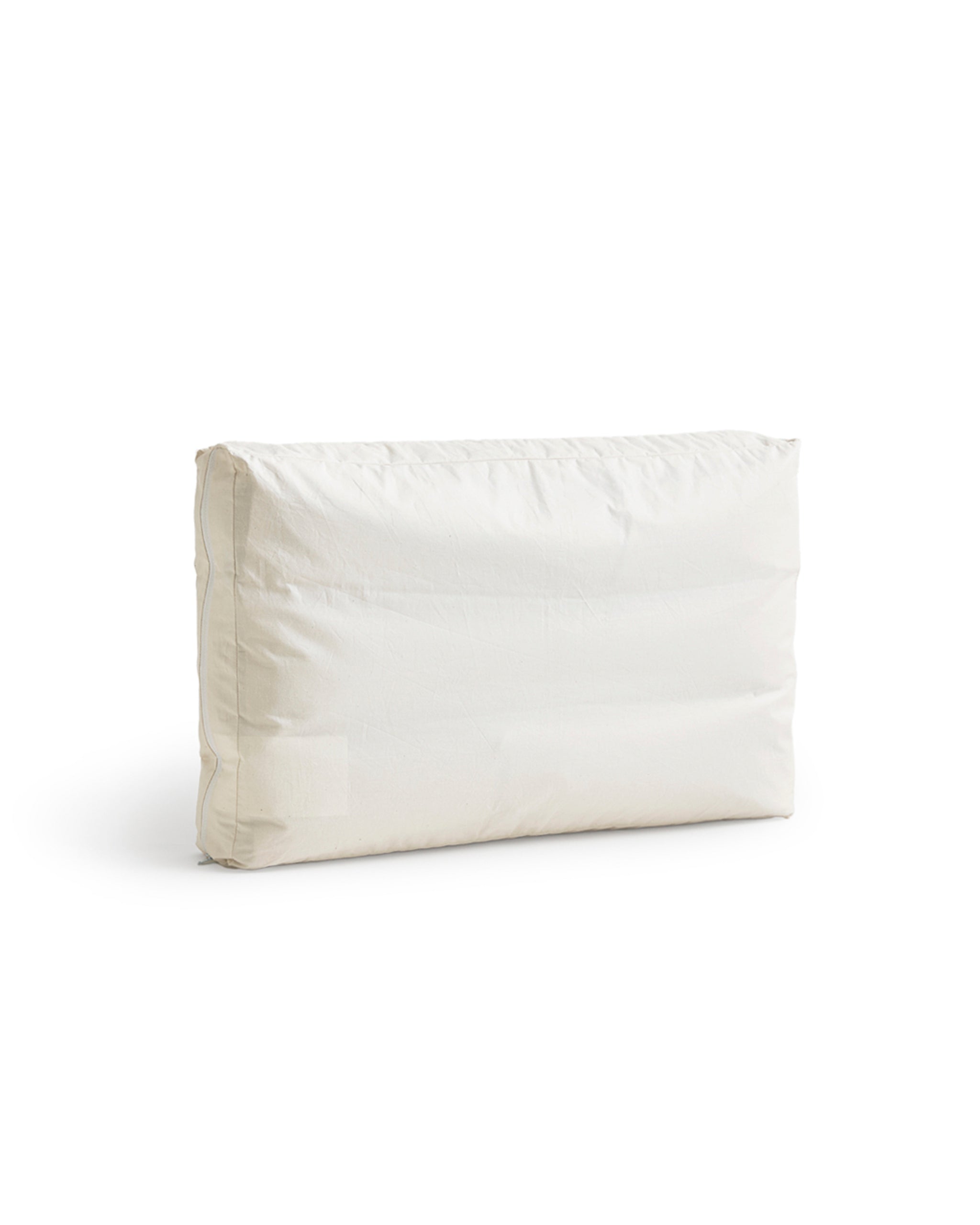 Camel hair pillow by Iwata on a white background