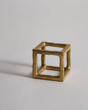 Gold Box of Air by Masanobu Ando on a gray background
