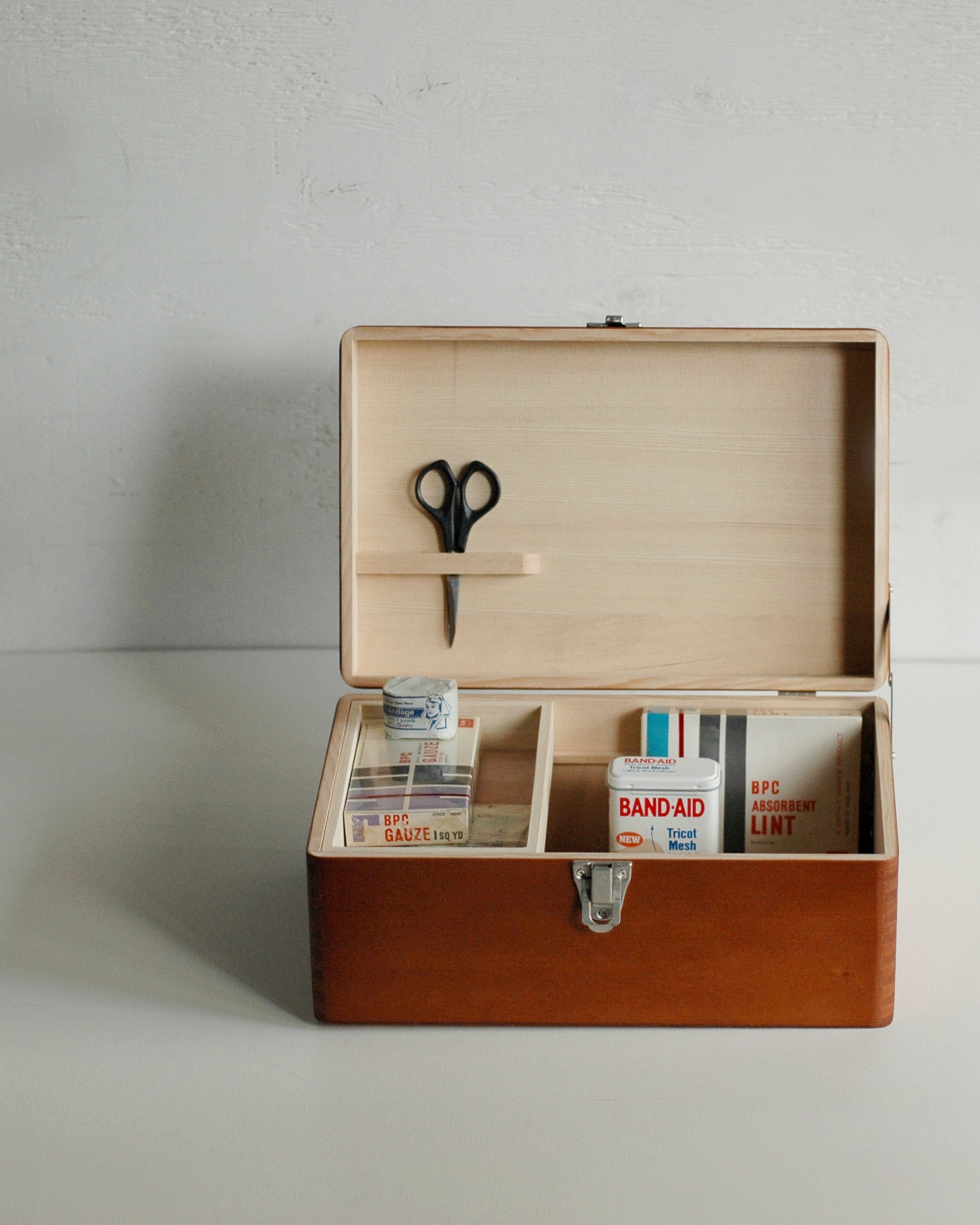 Tsuga Wood First Aid Box - Large