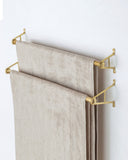 Matureware by Futagami Brass Pipe Bracket Set Small and Large for comparison