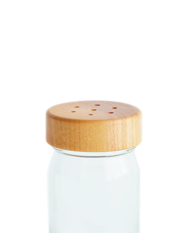 Wood Lid Pepper Shaker
