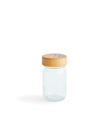 Wood Lid Pepper Shaker