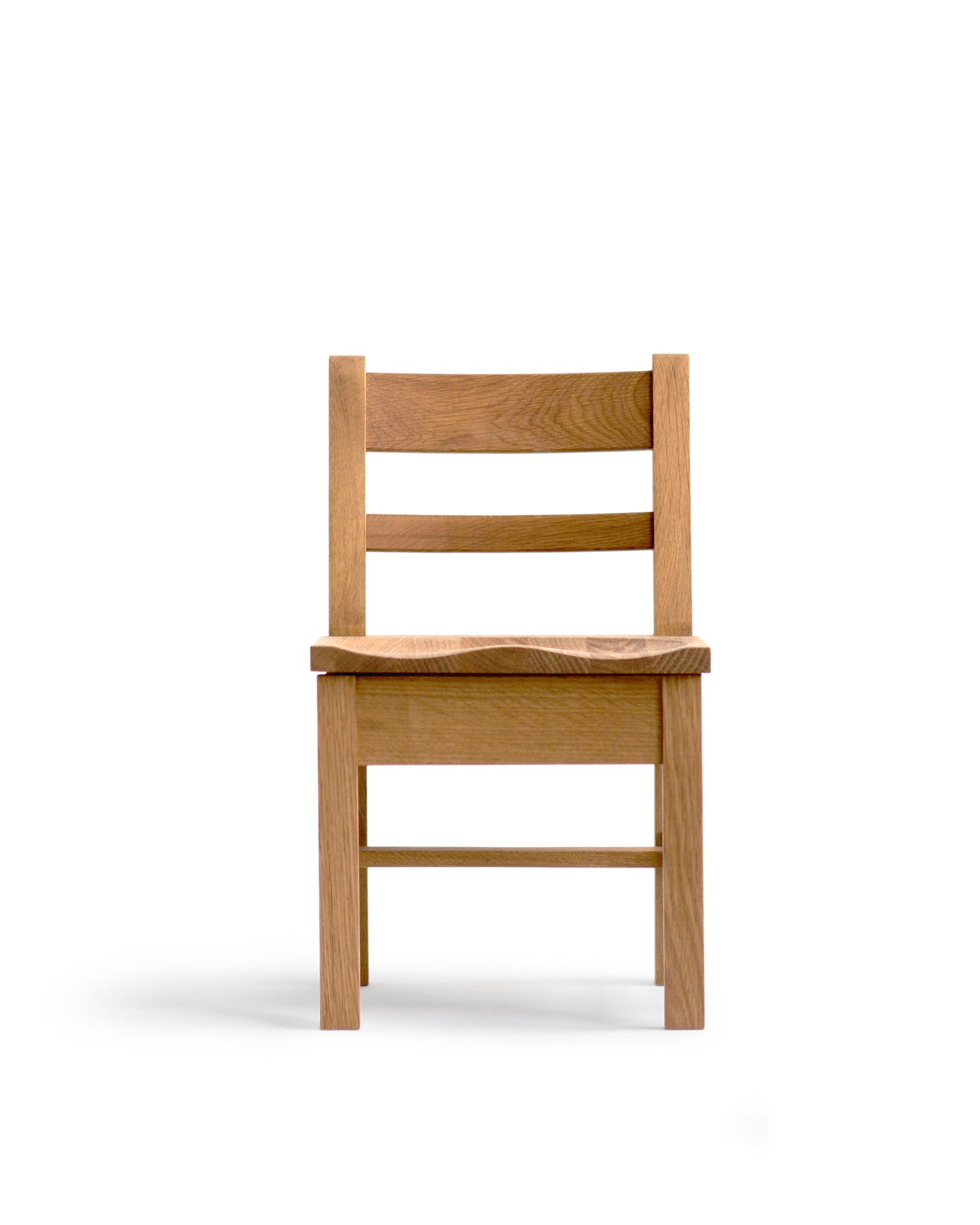 Silhouetted image of the Keepsake Kids Chair on a white background.