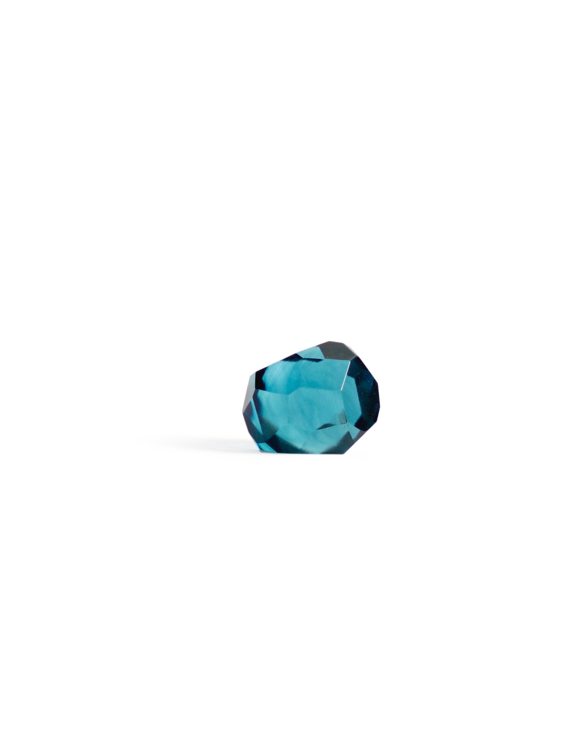Reclaimed Blue Jewelry Cut Paperweight (OUT OF STOCK)