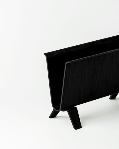 Black Ash Magazine Rack