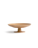 Silhouetted image of the footed plate against white background.