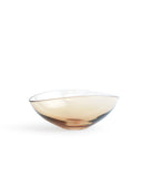 Glass Lotus Bowl Small - Amber (OUT OF STOCK)